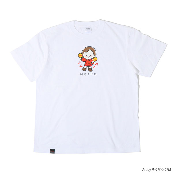 初音ミク ぴあぷろきっず！Tシャツ めいこ しろ S[ナタリーストア]《在庫切れ》