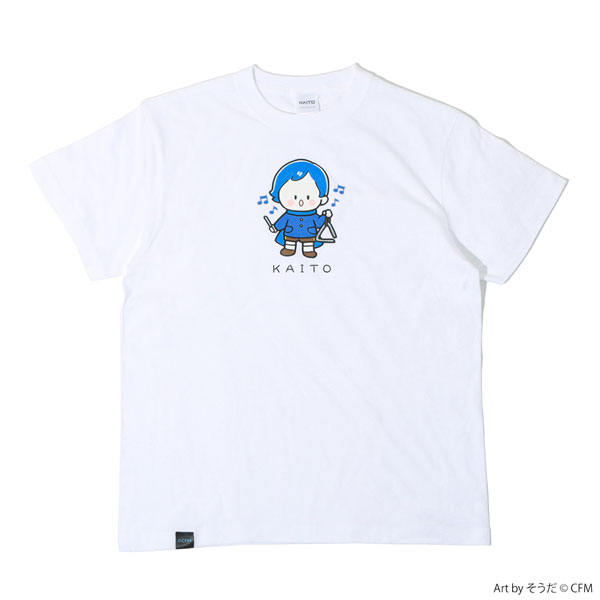 初音ミク ぴあぷろきっず！Tシャツ かいと しろ XL[ナタリーストア