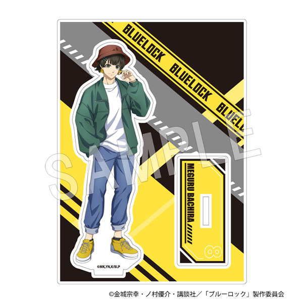 USED) Acrylic stand - Blue Lock / Bachira Meguru (07.蜂楽廻 キャラ