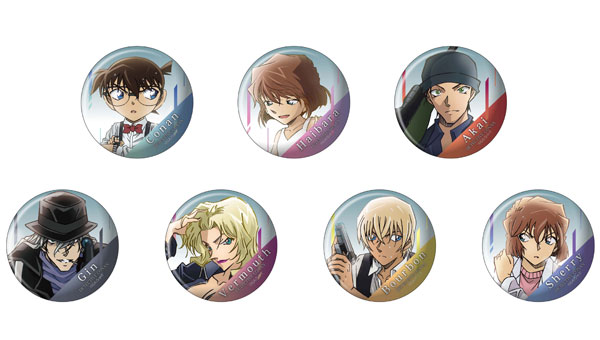 名探偵コナン モダングラデーション 缶バッジ 安室透/降谷零/バーボン