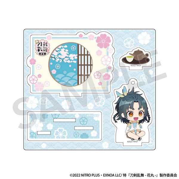 特『刀剣乱舞-花丸-』～雪月華～ 背景付きスタンドアクリルキーホルダー 太鼓鐘貞宗[DMM.com]《在庫切れ》