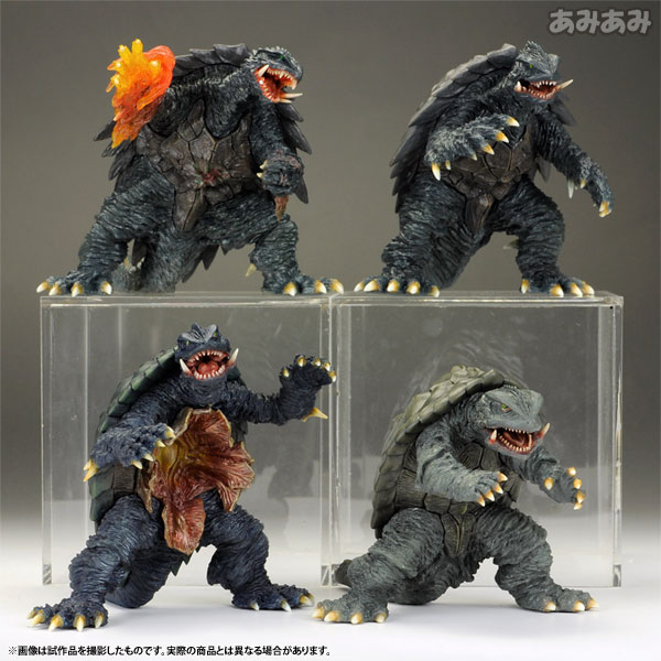 【限定品新品】フィギュア　ガメラ　ガメラシリーズ　4種　まとめ　特撮　怪獣　大映　ソフビ ガメラ