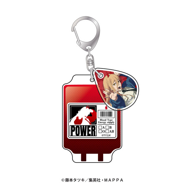 豊富な商品から チェンソーマン 血液アクリルキーホルダー[アルジャーノン キーホルダー・アクリルキーホルダー