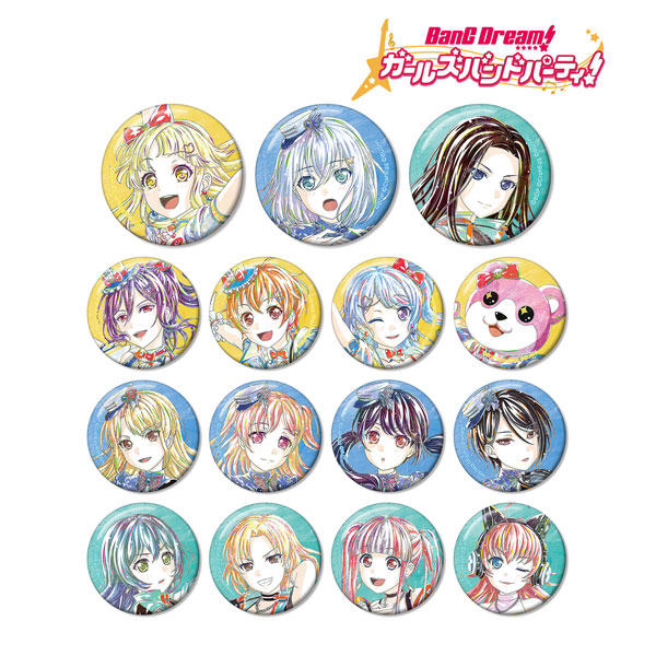 BanG Dream！ ガールズバンドパーティ！ トレーディング Ani-Art 第4弾 缶バッジ ver.C 15個入りBOX[アルマビアンカ]《在庫切れ》