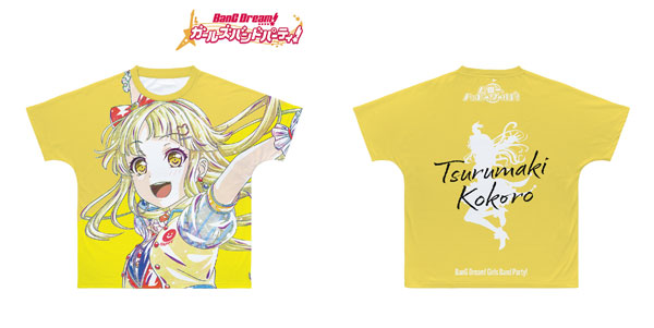 BanG Dream！ ガールズバンドパーティ！ 弦巻こころ Ani-Art 第4弾 フルグラフィックTシャツ ユニセックス L[アルマビアンカ]《在庫切れ》
