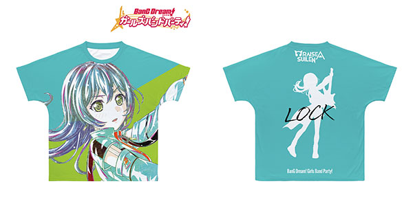 BanG Dream！ ガールズバンドパーティ！ ロック Ani-Art 第4弾 フルグラフィックTシャツ ユニセックス S[アルマビアンカ]《在庫切れ》