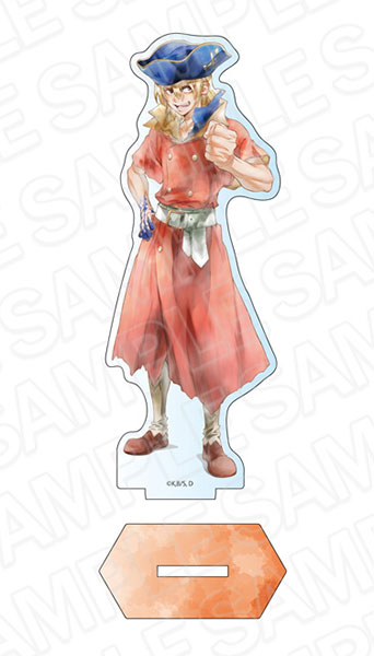 Dr.STONE アクリルスタンド pale tone 七海　龍水 アニメ『Dr.STONE』 アクリルフィギュア PALE TONE series 七海