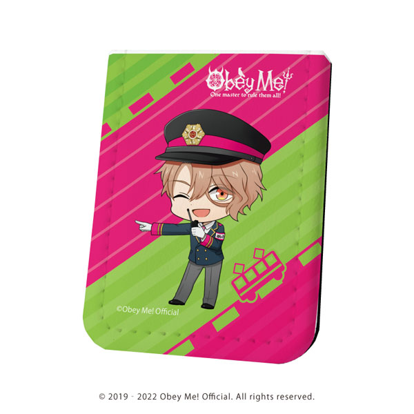 レザーフセンブック「Obey Me！」15/アスモデウス 駅員ver.(ミニキャライラスト)[A3]《在庫切れ》