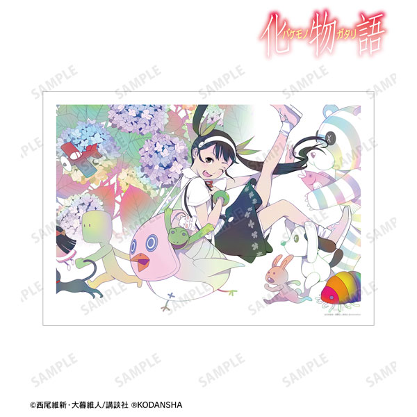 漫画『化物語』 八九寺真宵 特装版2巻表紙イラスト A3マット加工