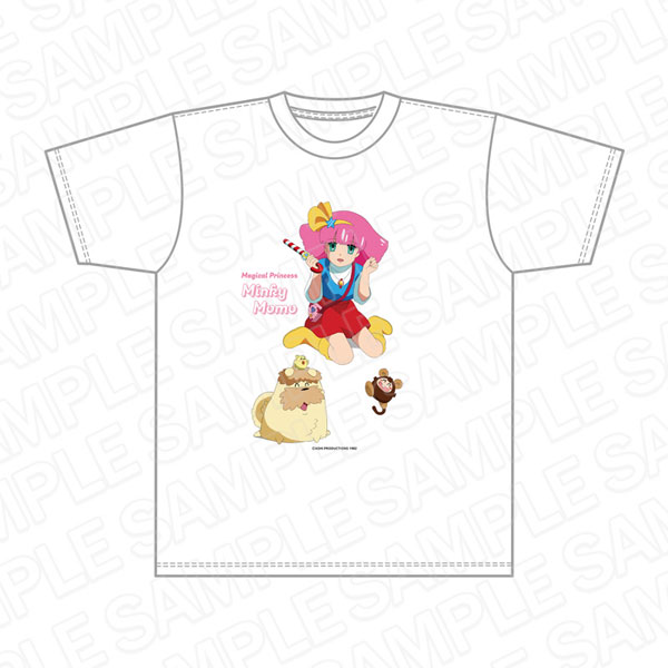 アニメTシャツ 魔法のプリンセス ミンキーモモ イエロー 痛T