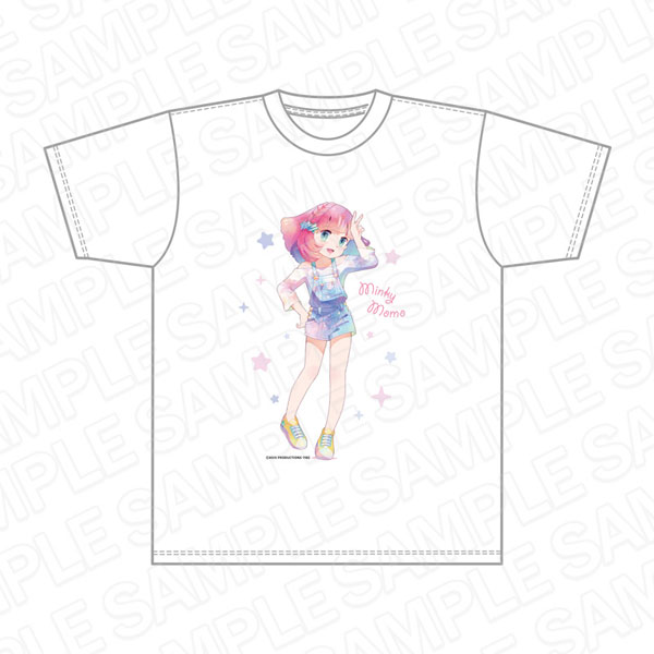魔法のプリンセス ミンキーモモ Tシャツ PALE TONE series