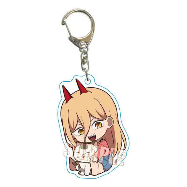 ぎゅぎゅっとアクリルキーホルダー Part2 チェンソーマン パワー(ニャーコぬいぐるみ)[ベルハウス]《在庫切れ》