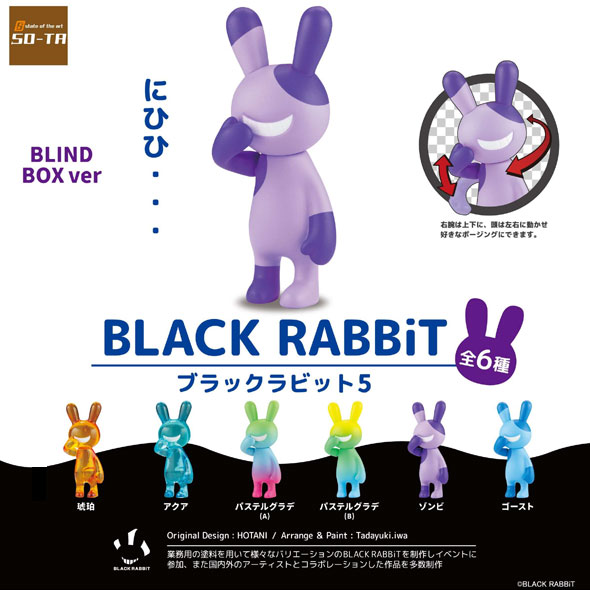 BLACK RABBiT ブラックラビット ブラインドBOX版 BLACK RABBiT ブラックラビット ブラインドBOX版 - メルカリ