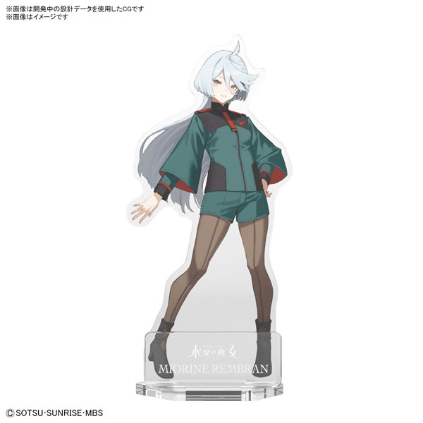 水星の魔女 ガンプラパッケージアート アクリルスタンド ミオリネ