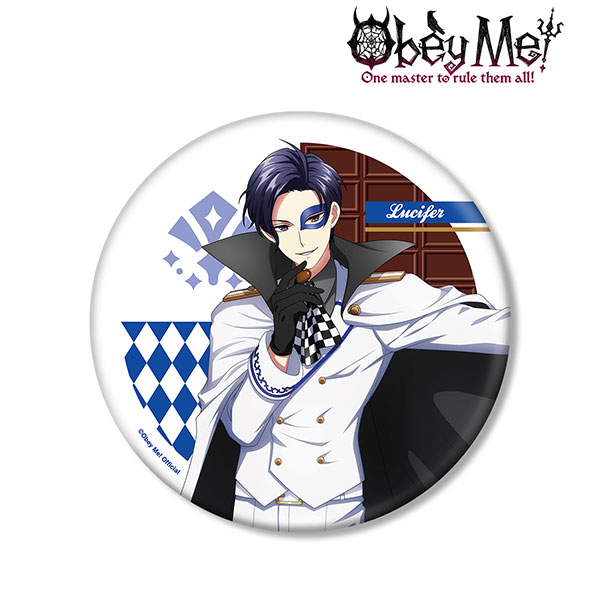 Obey Me！ 描き下ろしイラスト ルシファー バレンタイン怪盗ver. BIG缶 