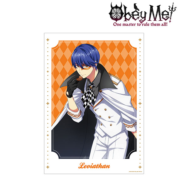 Obey Me！ 描き下ろしイラスト レヴィアタン バレンタイン怪盗ver. A3