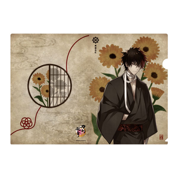 刀剣乱舞-ONLINE- 華こよみ絵巻 第四弾 和紙クリアファイル 肥前忠広