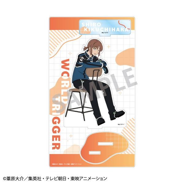 ワールドトリガー アクリルスタンドver1._菊地原士郎/チェア[カミオジャパン]《在庫切れ》