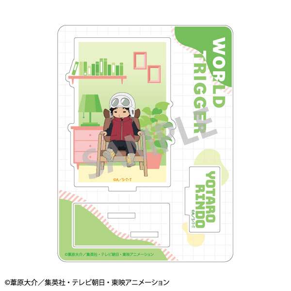 ワールドトリガー アクリルスタンドver2._林藤陽太郎/チェア[カミオジャパン]《在庫切れ》