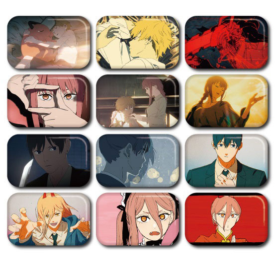 チェンソーマン まるかくカンバッジ コンプリート 全種セット チェンソーマン まるかくカンバッジ 12個入りBOX[エンスカイ