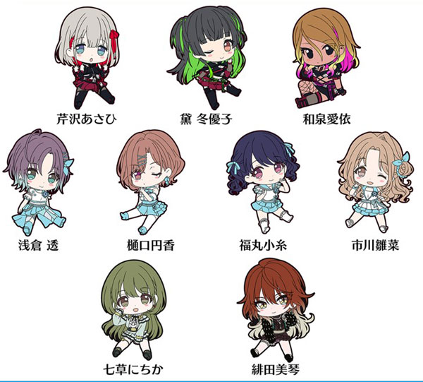 アイドルマスター シャイニーカラーズ ぺたん娘 トレーディングラバーストラップVol.3　9個入りBOX[ペンギンパレード]《在庫切れ》