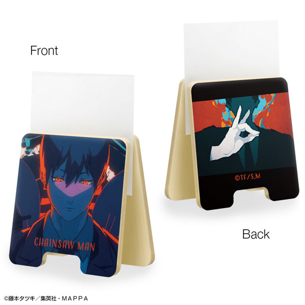 TVアニメ『チェンソーマン』 木製メモスタンド デザイン16(早川アキ/C)[ライセンスエージェント]《在庫切れ》