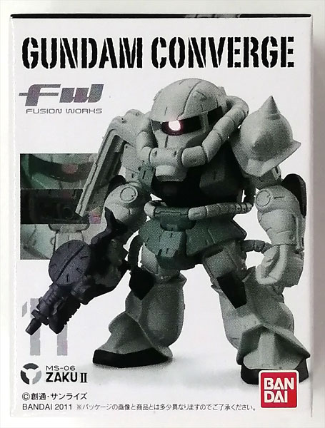 FW GUNDAM CONVERGE SELECTION MS-06 ザクII