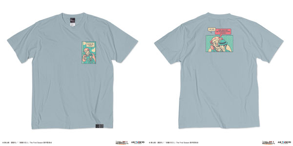 「進撃の巨人」 The Final Season Part2 シーンイラストTシャツ 6(EP.87/人類の夜明け) アシッドブルー XXL（再販）[AIR TWOKYO]《在庫切れ》