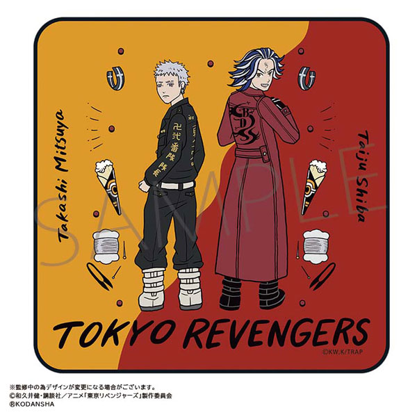 TVアニメ『東京リベンジャーズ』 ミニタオル 三ツ谷隆・柴大寿