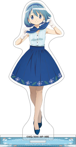 魔法少女 まどか マギカ アクリルスタンド 雪の結晶デザイン さやか