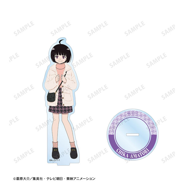 TVアニメ「ワールドトリガー」 描き下ろしイラスト 雨取千佳 千鳥格子柄ver. BIGアクリルスタンド[アルマビアンカ]《在庫切れ》