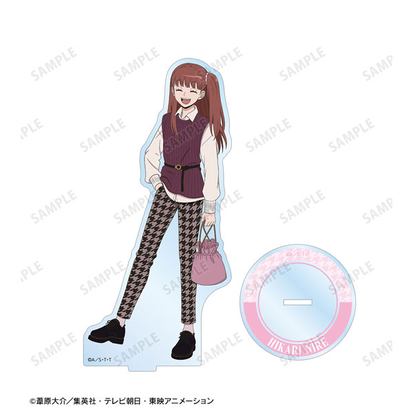 TVアニメ「ワールドトリガー」 描き下ろしイラスト 仁礼光 千鳥格子柄ver. BIGアクリルスタンド[アルマビアンカ]《在庫切れ》