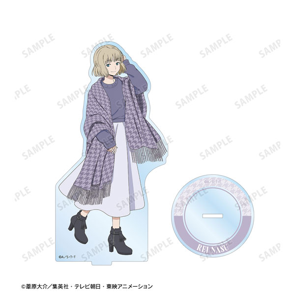 TVアニメ「ワールドトリガー」 描き下ろしイラスト 那須玲 千鳥格子柄ver. BIGアクリルスタンド[アルマビアンカ]《在庫切れ》