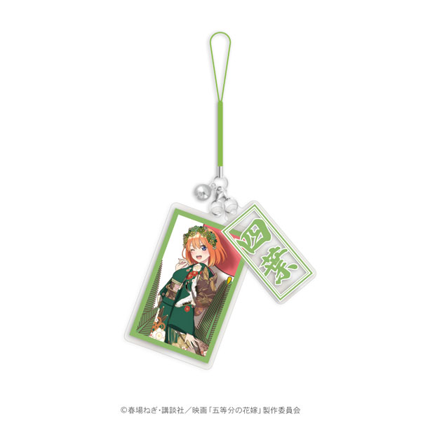 五等分の花嫁 花札柄ストラップチャームセット 四葉[TOKYOGETS]《在庫切れ》