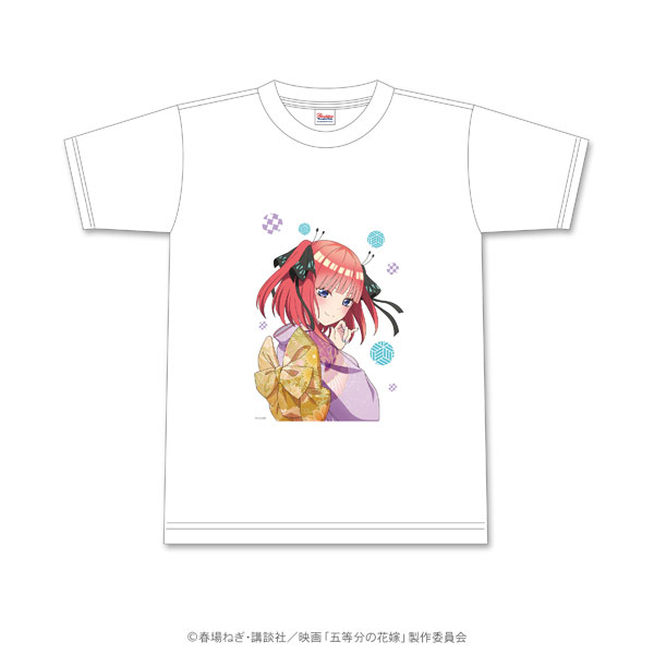 五等分の花嫁 花札柄Tシャツ 二乃 Lサイズ[TOKYOGETS]《在庫切れ》