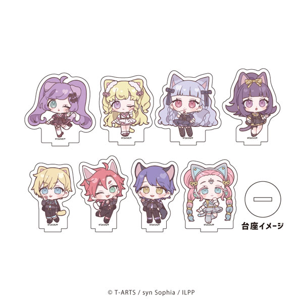 プリパラ グラフアート アクリルぷちスタンド 猫の日 高瀬 コヨイ WITH