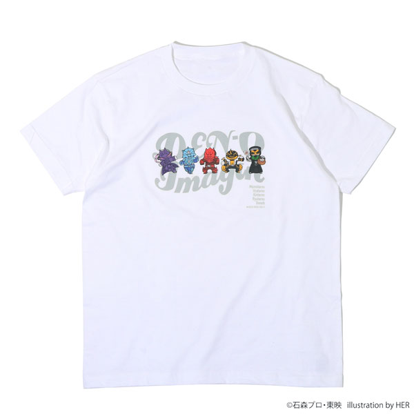 仮面ライダー電王 イマジンTシャツ ホワイト L[ナタリーストア]《在庫切れ》
