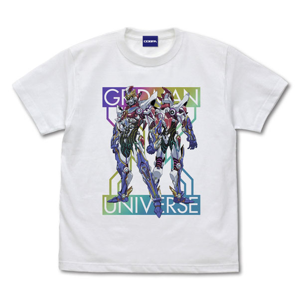 グリッドマン ユニバース フルカラーTシャツ/WHITE-M[コスパ]