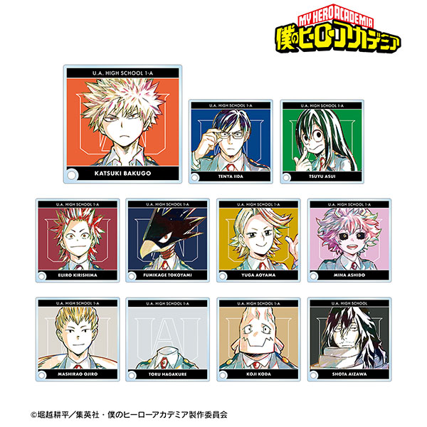 TVアニメ「僕のヒーローアカデミア」 トレーディング Ani-Art 第4弾 vol.2 アクリルスタンドパネル ver.B 11個入りBOX[アルマビアンカ]《在庫切れ》