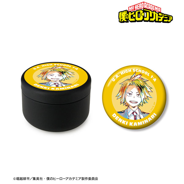TVアニメ「僕のヒーローアカデミア」 上鳴電気 Ani-Art 第4弾 vol.2 缶バッジ付きプチ缶ケース[アルマビアンカ]《在庫切れ》