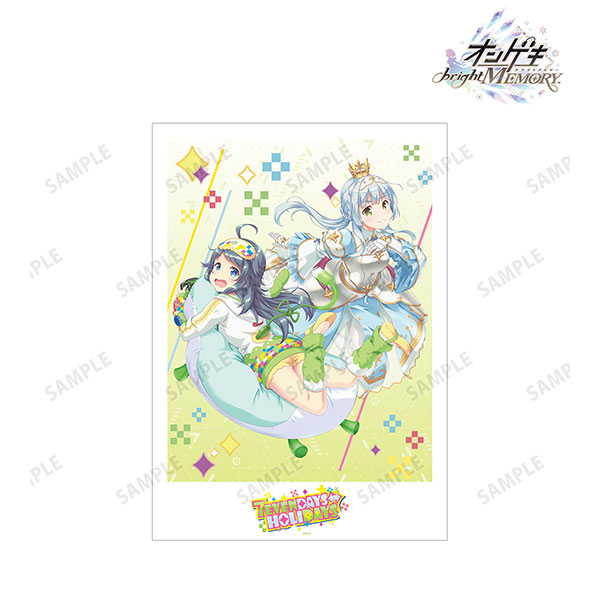 オンゲキ bright MEMORY 7EVENDAYS⇔HOLIDAYS A3マット加工