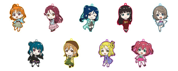 ラブライブ！サンシャイン！！ ラバーストラップコレクション 9個入り
