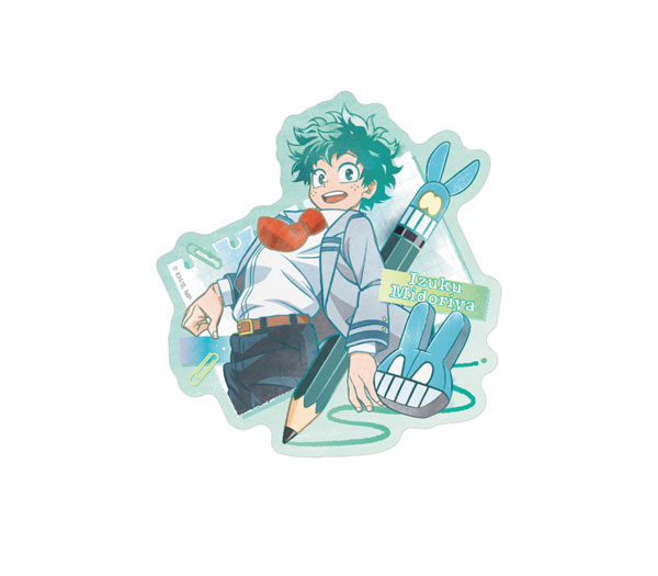 TVアニメ「僕のヒーローアカデミア」 トラベルステッカー3 1.緑谷出久[エンスカイ]《在庫切れ》