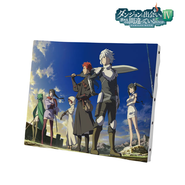 ダンジョンに出会いを求めるのは間違っているだろうかIV ダンまちIIティザービジュアル キャンバスボード[アルマビアンカ]《在庫切れ》