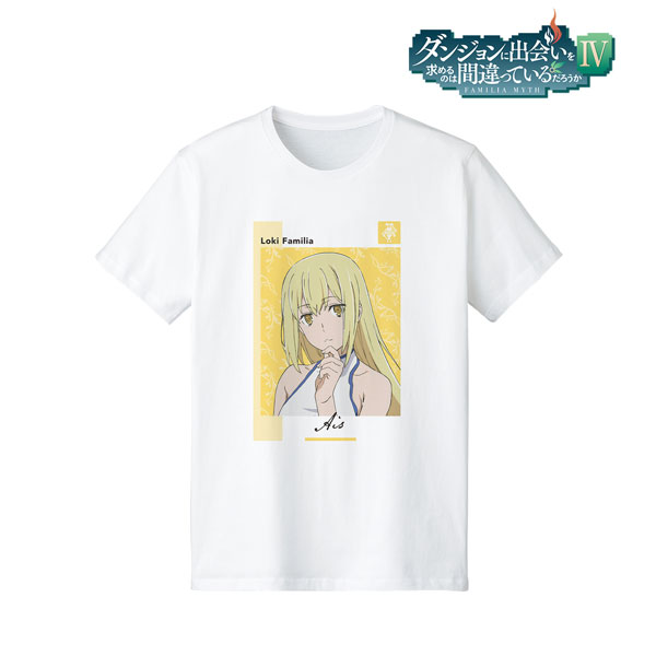 ダンジョンに出会いを求めるのは間違っているだろうかIV アイズ・ヴァレンシュタイン Tシャツ メンズ S[アルマビアンカ]《在庫切れ》