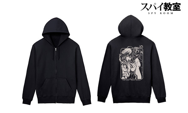 TVアニメ「スパイ教室」 リリィ バックプリントジップパーカー レディース XL[アルマビアンカ]《在庫切れ》