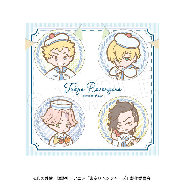 東京リベンジャーズ Live Cafe Mixa 特典 缶バッジ 黒川イザナ【東京卍