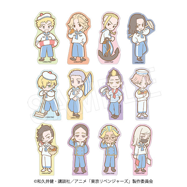 東京リベンジャーズ ステッカーセット(F*Kaoriコラボ)(絵柄12種セット)[中外鉱業]《在庫切れ》