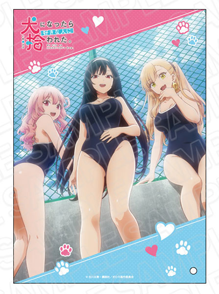 犬になったら好きな人に拾われた。主題歌CD ブロマイド サイン色紙 セット TVアニメ「犬になったら好きな人に拾われた。」ミニアクリルアート A