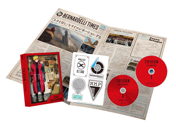 BD TRIGUN STAMPEDE Vol.1 Blu-ray 初回生産限定版[東宝]《在庫切れ》